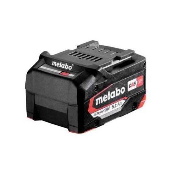 Metabo Accessories 625028000 Battery 18V 5.2Ah Li-Ion