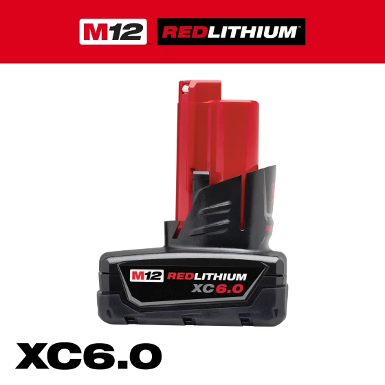 Milwaukee M12-Compatible XC 6.0 Battery